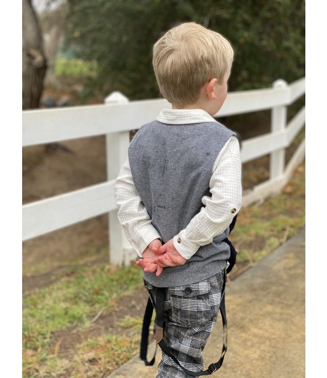 Me & Henry Canterbury tweed vest