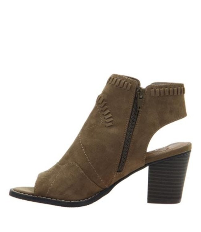 Starstruck open toe bootie