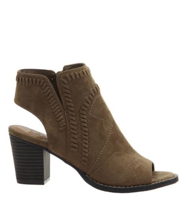 Starstruck open toe bootie