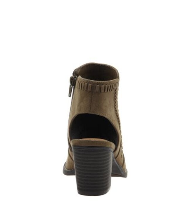 Starstruck open toe bootie