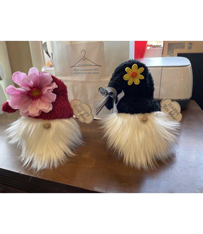 Handmade table top gnomes 9X6