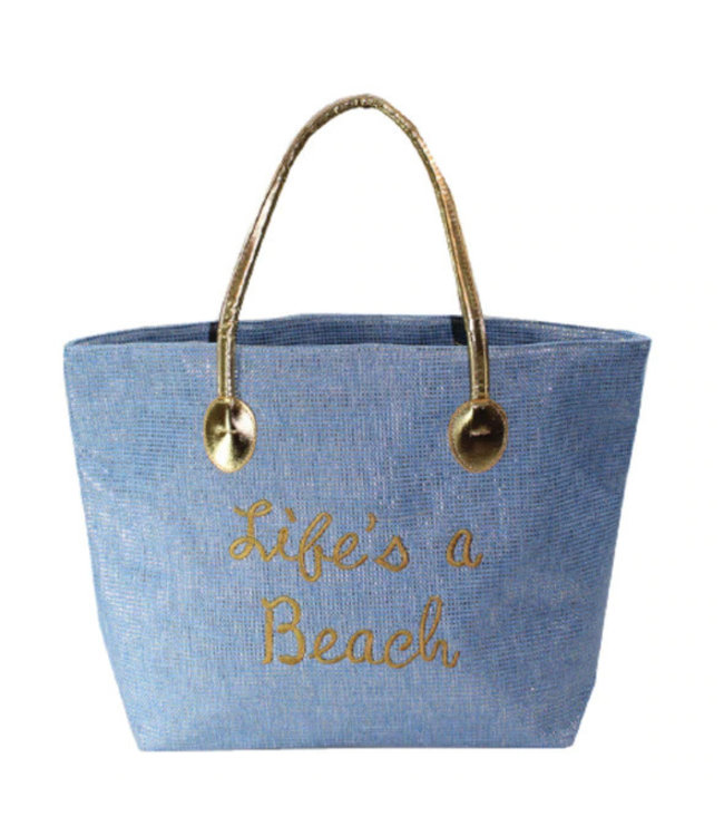 Yumi Life's A Beach Tote Bag