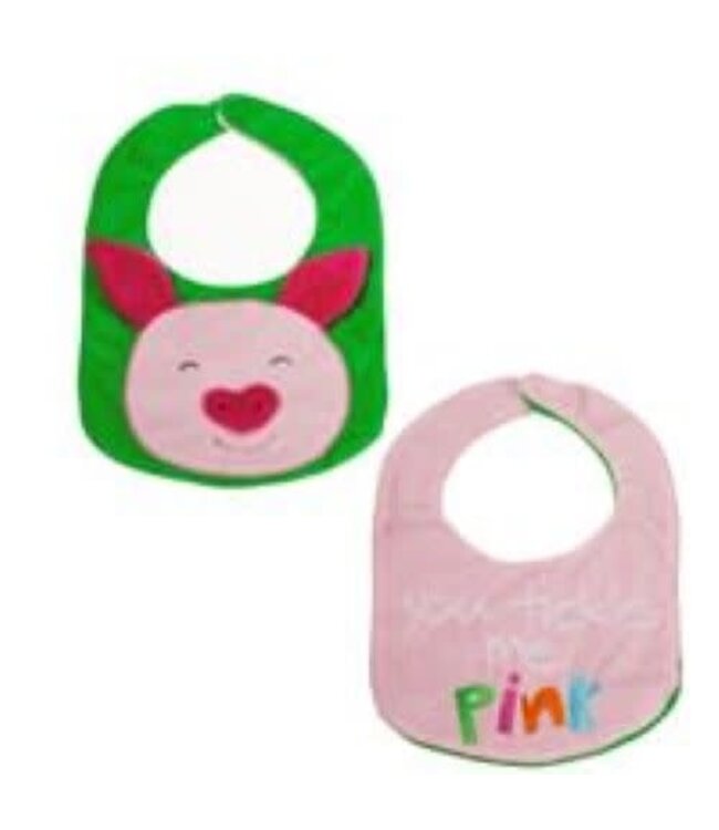 Penny the Pig Reversible Bib