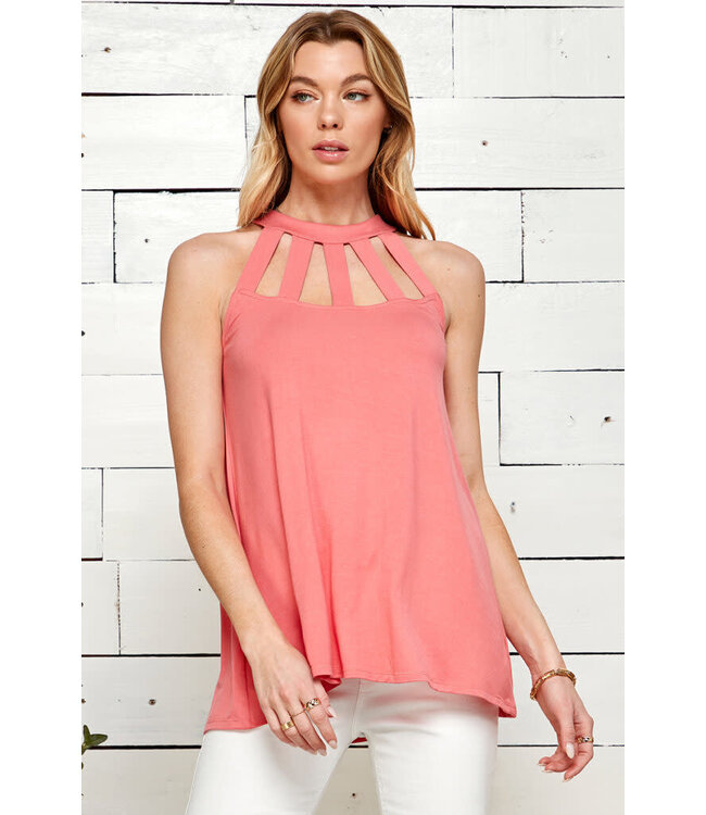 Halter neck blouse
