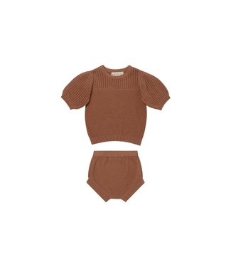 Quincy Mae Quincy Mae Pointelle knit set