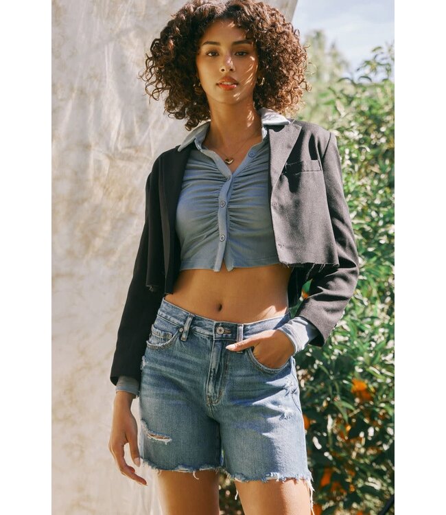 Kan Can KanCan high rise shorts