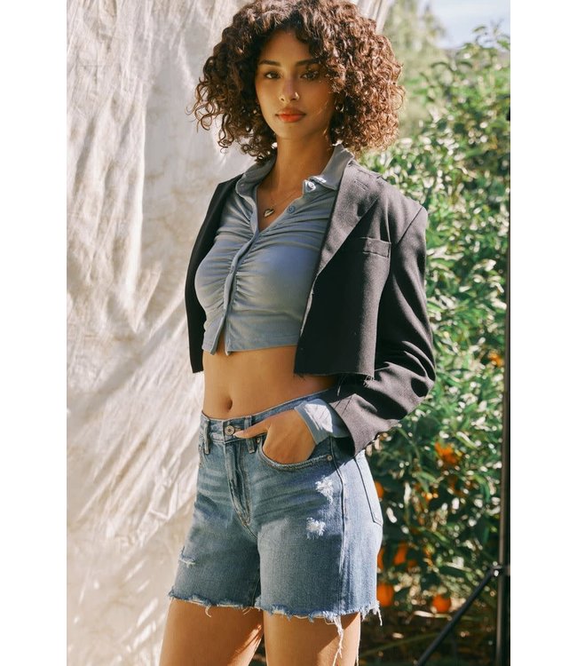 Kan Can KanCan high rise shorts