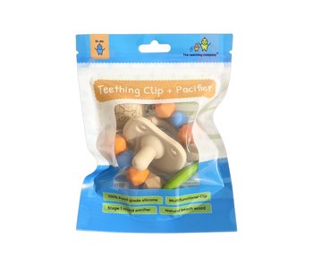 The Teething Company Teething Clip & Pacifier