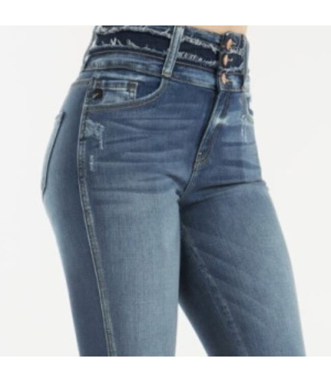 Kan Can Kan Can -High rise ankle skinny jeans