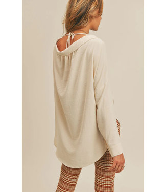 Sage The Label Slouchy back shirt