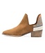 Charleston Shoe Co. Aiken bootie -brown/orange