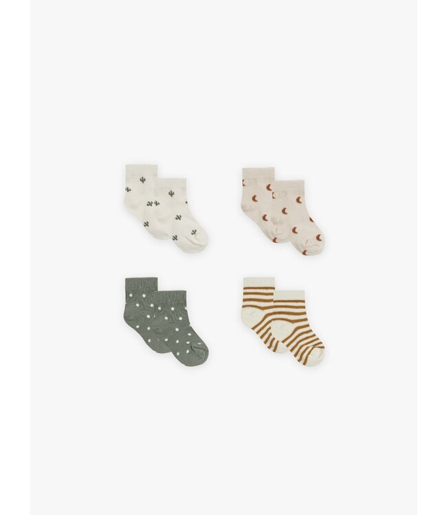 Quincy Mae Quincy Mae printed sock set