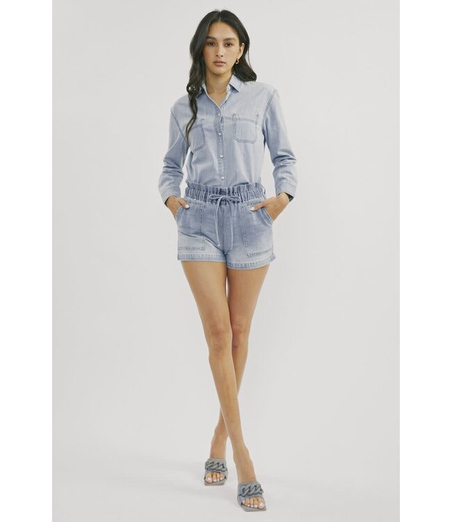 Kan Can Paper bag shorts