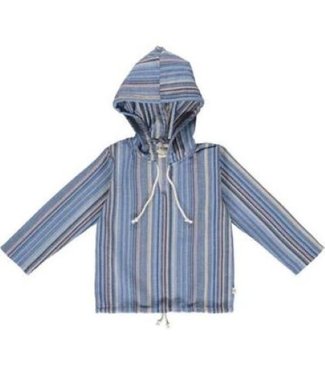 Me & Henry Me & Henry St. Ives Gauze Hooded shirt