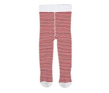 Stephan Baby Holiday tights red stripe 6-12 months
