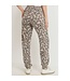 Paper Crane Brushed Hacci Animal Printed Joggers