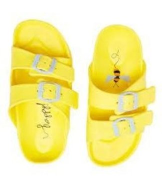 Joules kids Joules Girls Printed Footbed Slider