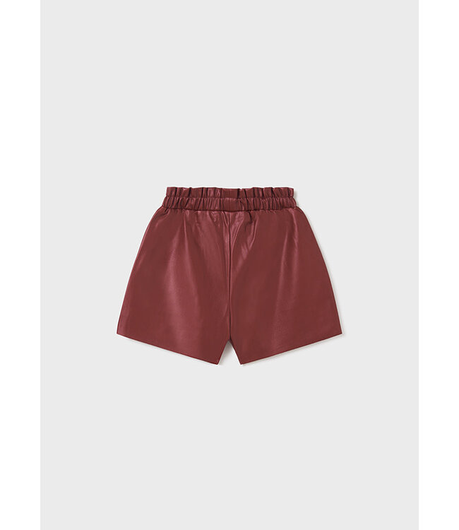 Mayoral Mayoral Leatherette shorts