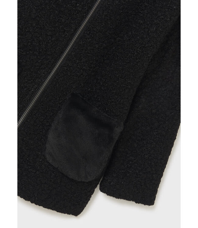 Mayoral Terry Cloth girls coat -size 8