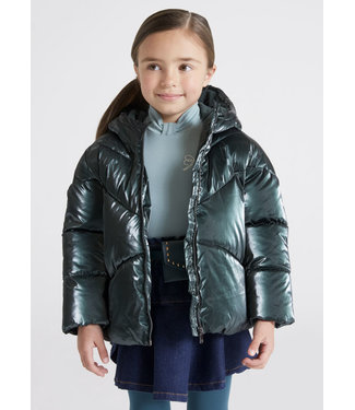 Mayoral Metallic girls coat -size 4