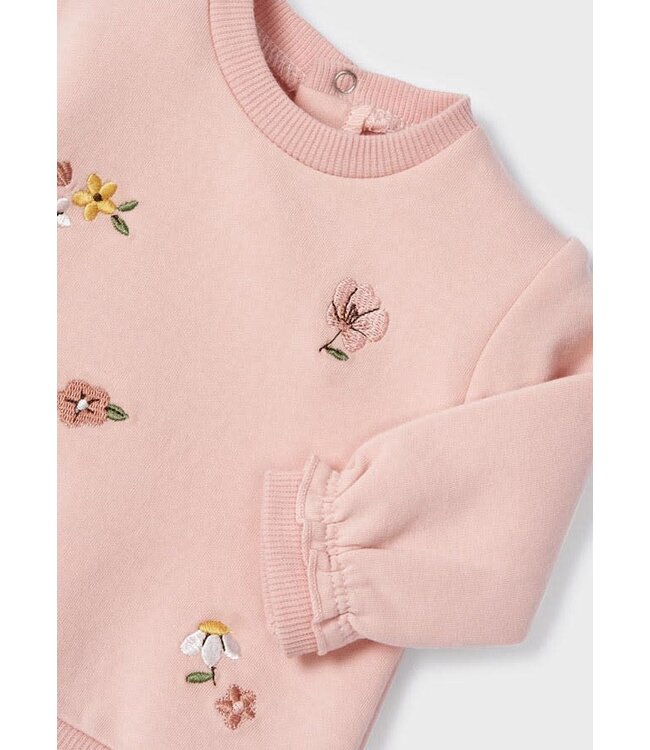 Mayoral Mayoral 2 Piece Denim pants set ECOFRIENDS newborn girl