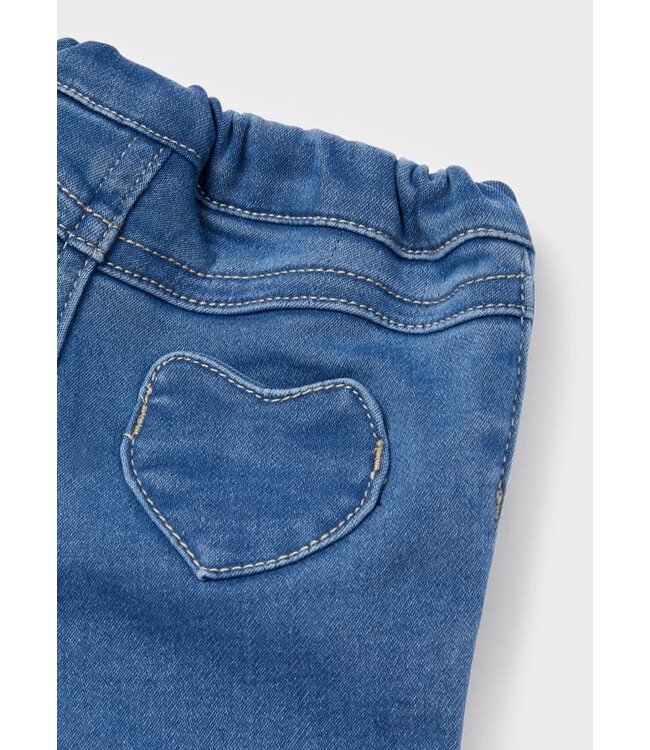 Mayoral Mayoral 2 Piece Denim pants set ECOFRIENDS newborn girl