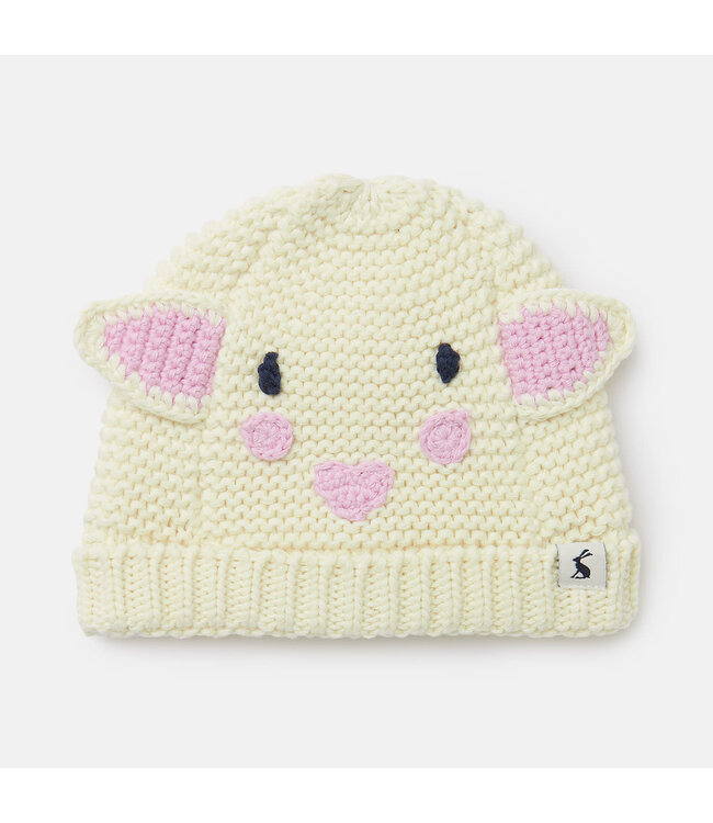 Joules Chummy hat & glove set -Sheep