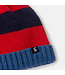 Joules Bobble stripe knit hat -size 3-7 Y