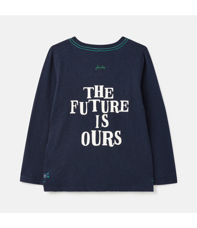 Joules kids Glow in the dark sea creatures t-shirt