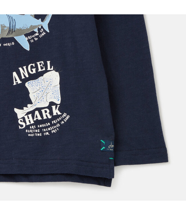 Joules kids Glow in the dark sea creatures t-shirt