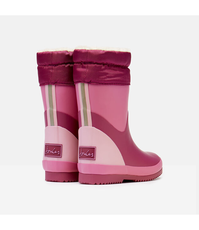 Joules Junior winter warm welly boot