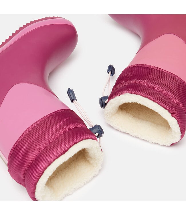 Joules Junior winter warm welly boot