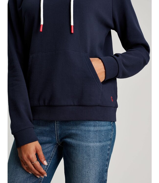 Joules Lil raglan hooded sweatshirt