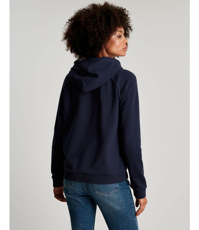 Joules Lil raglan hooded sweatshirt
