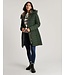 Joules Chevron quilted longline coat
