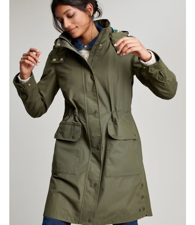Joules Loxley Longline Waterproof Coat