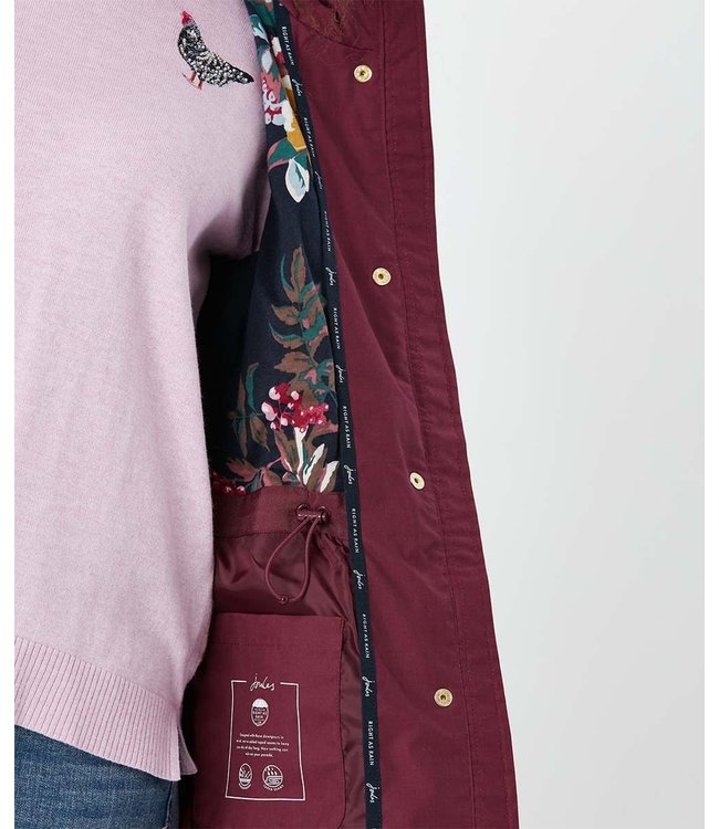 Joules Loxley Longline Waterproof Coat