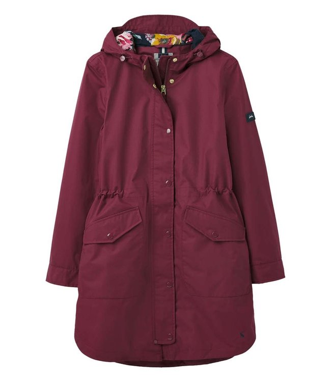 Joules Loxley Longline Waterproof Coat