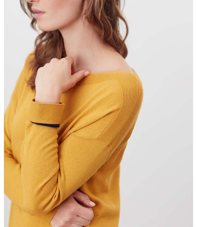 Joules Vivianna Slash neck sweater