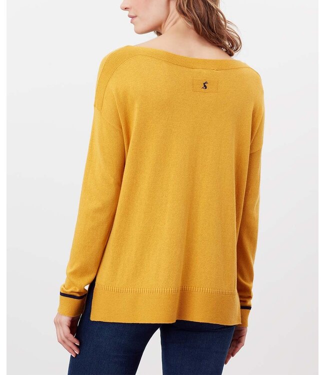 Joules Vivianna Slash neck sweater