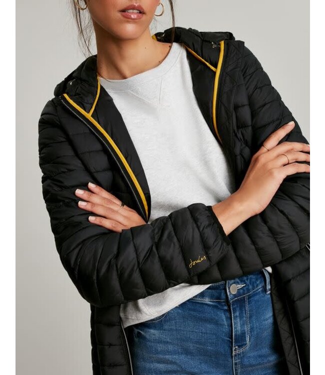 Joules Snug long puffer coat