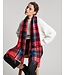 Joules Bracken Check Warm Handle Scarf