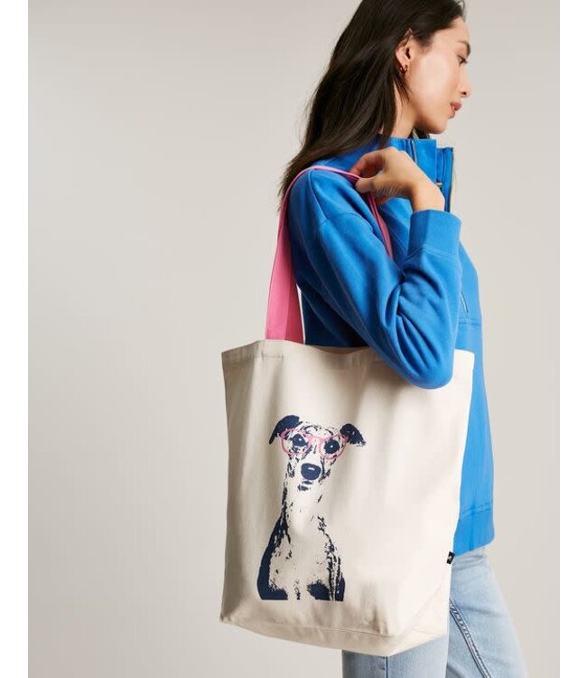Joules Lulu Shopper printed tote bag
