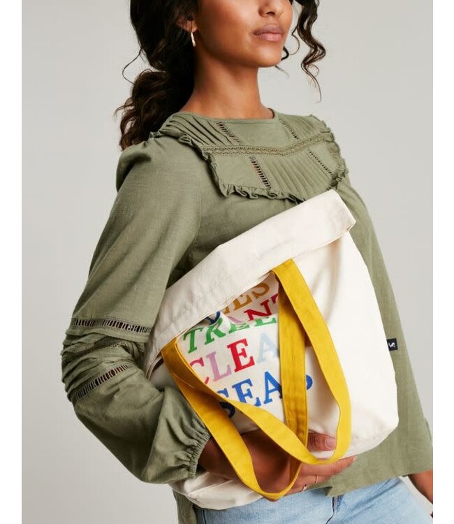 Joules Lulu Shopper printed tote bag