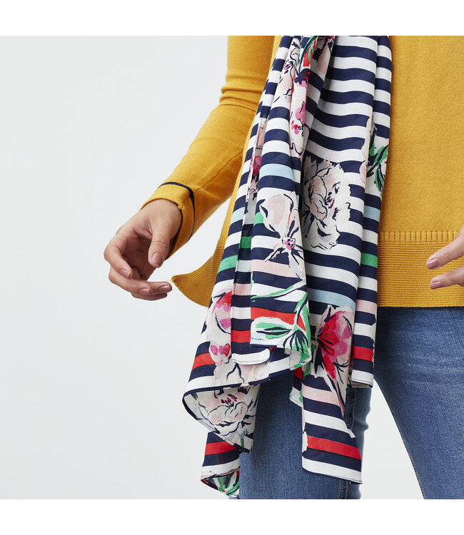 Joules Printed Scarf