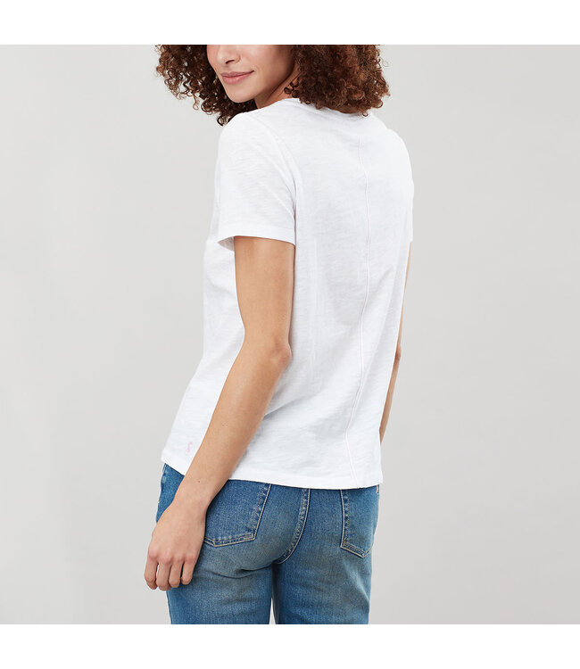 Joules Carley solid classic crew t-shirt