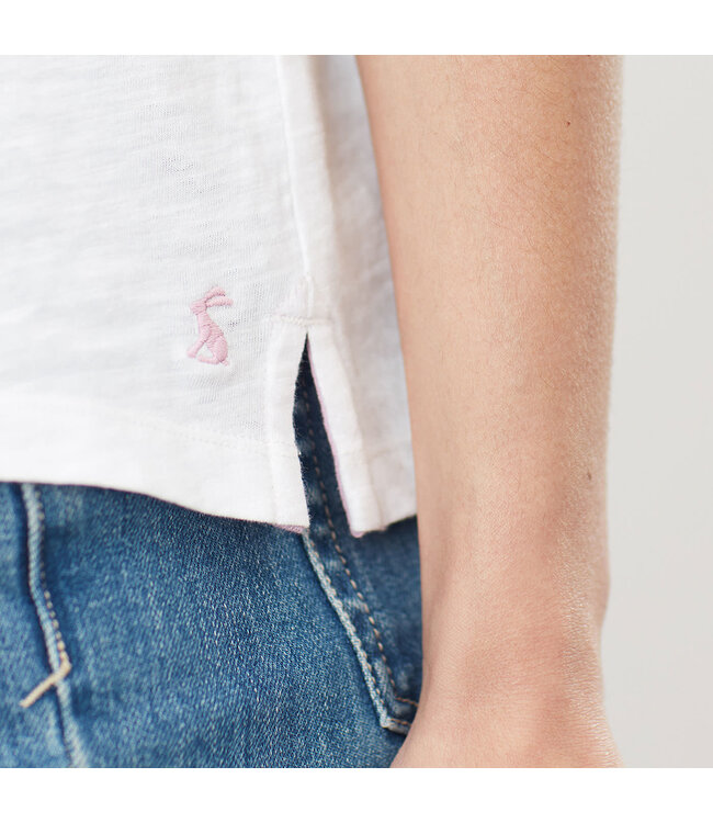 Joules Carley solid classic crew t-shirt