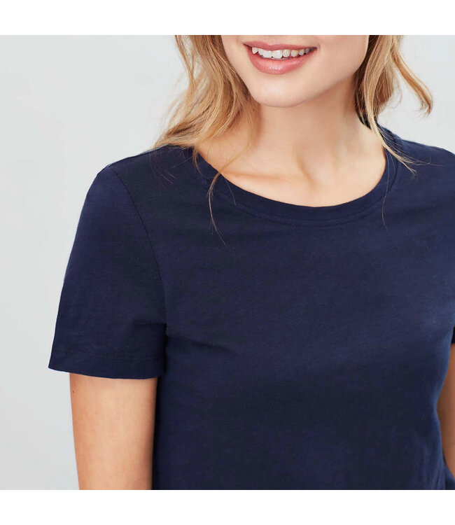Joules Carley solid classic crew t-shirt