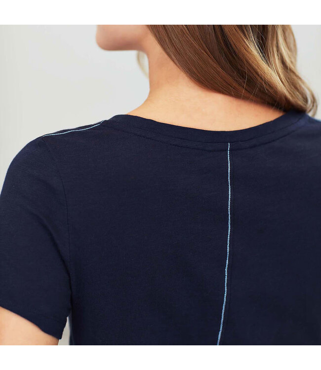 Joules Carley solid classic crew t-shirt