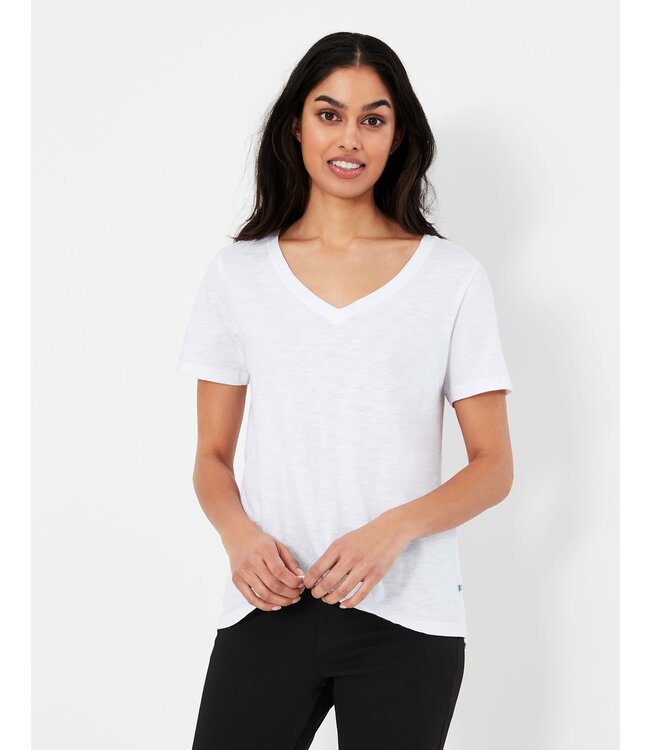 Joules Solid v neck t-shirt